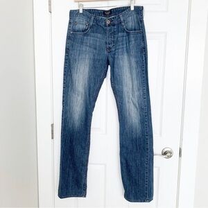 Guess Slim Straight Leg Light Wash Jeans Men's Size 33